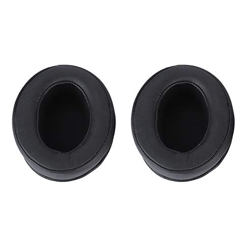 AMONIDA Almohadillas para Los Oídos Reemplazo de La Cubierta del Auricular para Auriculares Sennheiser Momentum 1.0/2.0 Actualización de Auriculares(Negro)