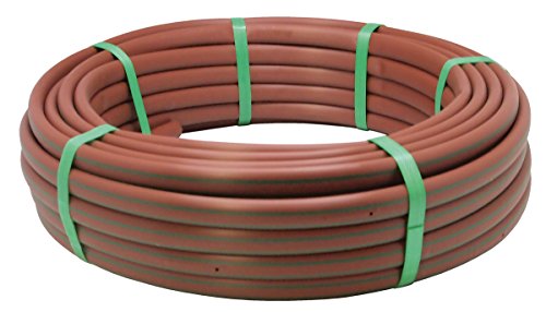 Aqua Control C4356 - Rollo de 25 metros de tubería de poloetileno para riego, con goteros integrados cada 50 cm. Diámetro: 16 mm. Consumo constante por gotero de 2 l/h.