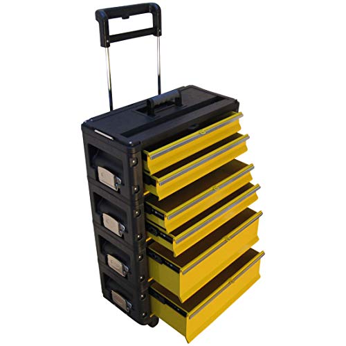 ASS Profi - Caja de herramientas con ruedas (metal, tamaño XL)