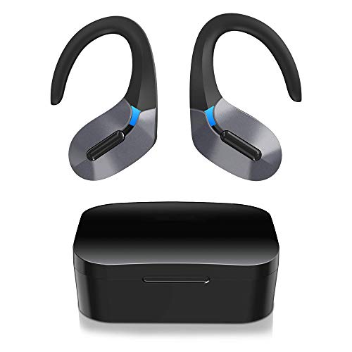 Auriculares Bluetooth, GRDE Auriculares Inalambricos (Deportivos IPX5 Impermeable) con Microfono Incorporado Hi-Fi CVC8.0, 50H Reproducción Auriculares In-Ear con Estuche de Carga para iPhone Android Auriculares Bluetooth, GRDE Auriculares Inalambricos (Deportivos IPX5 Impermeable) con Microfono Incorporado Hi-Fi CVC8.0, 50H Reproducción Auriculares In-Ear con Estuche de Carga para iPhone Android