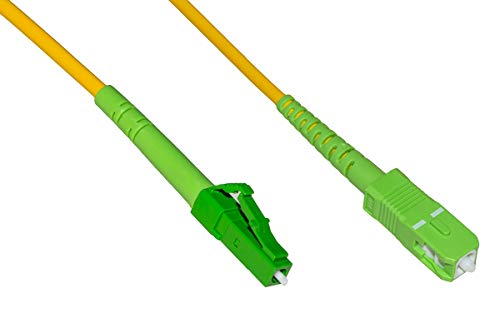 Cable de Fibra óptica APC LC A APC SC SingleMode Simplex MT.1