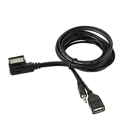 Cable USB de 3,5 mm de interfaz AMI MMI para VW para Audi S5 Q5 Q7 A3 A4L A5 A1