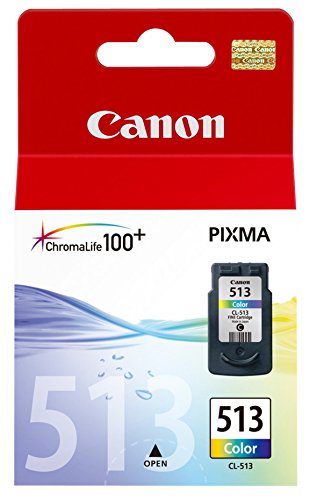 Canon CL-513 Cartucho de tinta original Tricolor para Impresora de Inyeccion de tinta Pixma