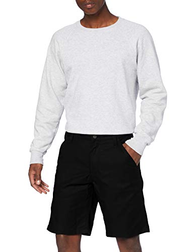 Carhartt Rugged Professional Stretch Canvas Short Pantalones cortos, Black, W38 para Hombre