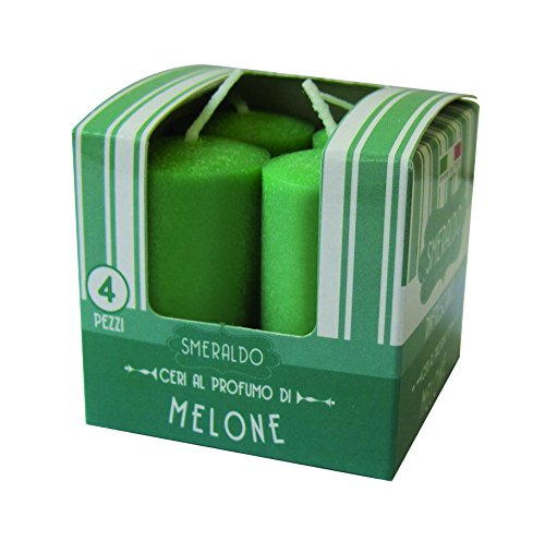 Cereria de Giorgio Melrose ceretti perfumadas, Cera, Verde, 3 x 3 x 5.5 cm