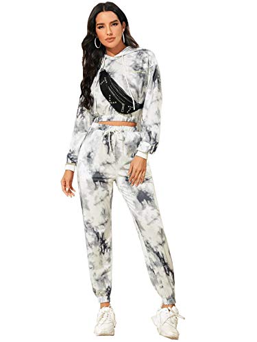 Chándal de deporte para mujer, chándal de 2 piezas para correr, sudadera con capucha, pantalones de chándal, ropa de deporte, conjunto cómodo, 2 unidades Chándal de deporte para mujer, chándal de 2 piezas para correr, sudadera con capucha, pantalones de chándal, ropa de deporte, conjunto cómodo, 2 unidades