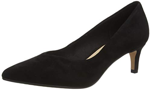 Clarks Laina55 Court, Zapatos de Tacón Mujer, Negro (Black SDE Black SDE), 36 EU
