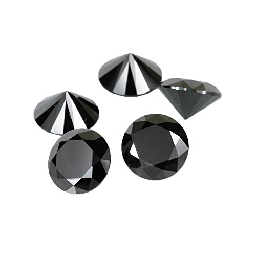 Color Negro Circonita cúbica AAA Piedras Preciosas Sueltas Redondo 1 mm-10 mm, Zirconia cúbica CZ Piedra para Anillo/Collar / Pendientes, fabricación de Joyas(5mm/250pcs) Color Negro Circonita cúbica AAA Piedras Preciosas Sueltas Redondo 1 mm-10 mm, Zirconia cúbica CZ Piedra para Anillo/Collar / Pendientes, fabricación de Joyas(5mm/250pcs)