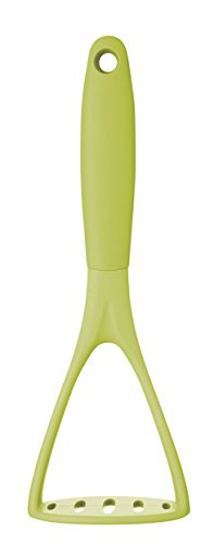 Colourworks Prensapatatas con cabezal de nailon, 25 cm, color Verde Colourworks Prensapatatas con cabezal de nailon, 25 cm, color Verde
