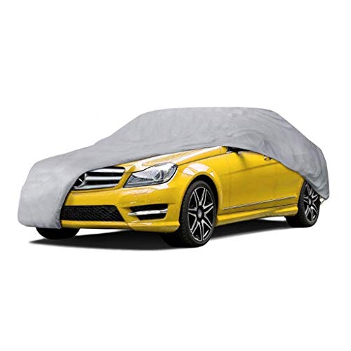 Cubierta for coche Compatible con Mercedes-Benz AMG GLE-Class GLE43, GLE63, GLE63S Cubierta universal for coche exterior totalmente impermeable y transpirable UV ( Color : Gray , Size : GLE63S )
