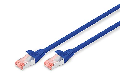 DIGITUS Professional Cat 6 S-FTP Patch Cable Azul Azul 1 m