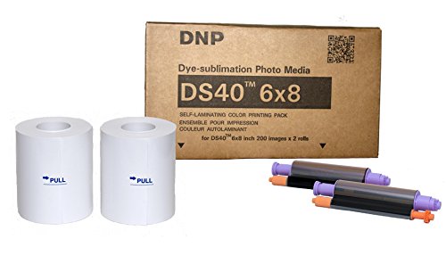 DNP DS 40 - Papel fotográfico (15 x 20 cm, 2 x 200)