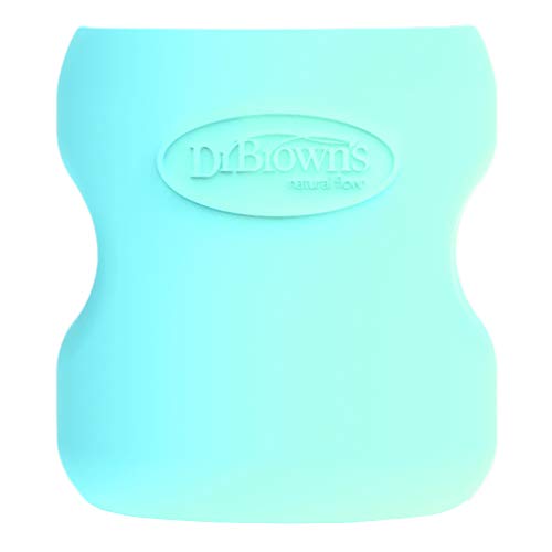 Dr Brown's Options - Funda para botella de cristal, 150 ml, color azul Dr Brown's Options - Funda para botella de cristal, 150 ml, color azul