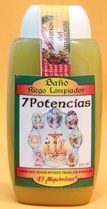 El Sendero, Sano y Natural Gel de BAÑO 7 POTENCIAS o 7 Poderes (riego Limpiador, despojo) da Fortaleza