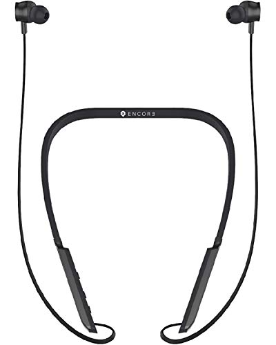 ENCORE® Generation Marca Europea - Auriculares Bluetooth Deportivos aPtx, 9 h de Sonido Bluetooth inalámbrico con micrófono para Smartphone, 2020
