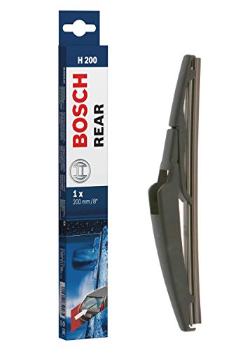 Escobilla limpiaparabrisas Bosch Rear H200, Longitud: 200mm – 1 escobilla limpiaparabrisas para la ventana trasera