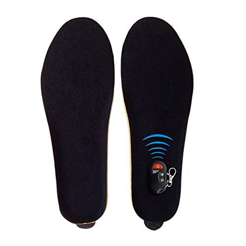 feeilty USB Insoles, Heated Insoles, Electric Heated Shoe Insoles Foot Warmer Heater Feet Battery Warm USB Charging For Winter