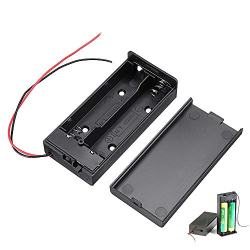 FEIYI Otro módulo de la placa 5pcs 18650 Caja de la batería recargable titular de la placa con interruptor para 2x18650 Baterías DIY Kit Caso