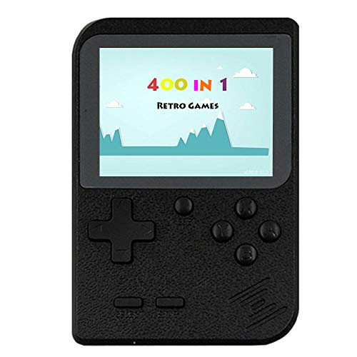 Fiotasy Consola de videojuegos portátil, 400 juegos clásicos, pantalla LCD de 2,8 pulgadas, portátil, retro, compatible con conexión a la conexión de TV para niños y adultos Fiotasy Consola de videojuegos portátil, 400 juegos clásicos, pantalla LCD de 2,8 pulgadas, portátil, retro, compatible con conexión a la conexión de TV para niños y adultos