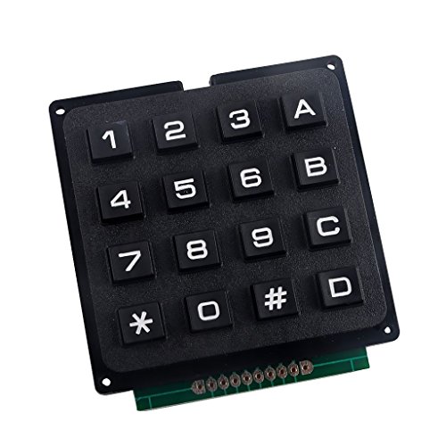 Gazechimp 4 x 4 Matrix Array 16 Keys Switch Keypad Keyboard Module for Arduino