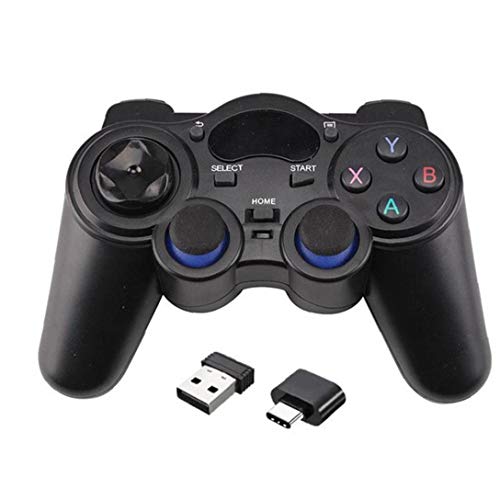 Gracy Mando de Juegos inalámbrico Juego de Palanca de Mando portátil manija del Juego Joystick con convertidor USB Tipo de Adaptador para Juegos 1PCSVideo los Accesorios del Juego