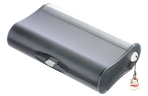 HAN Cool 996-69 - Caja de almacenamiento (3 compartimentos, polipropileno, 210 x 125 x 51 mm, translúcido), color gris