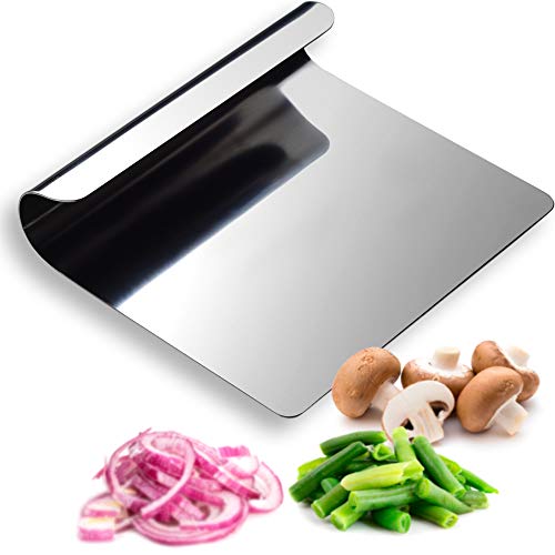 Hausfelder AYUDA DE COCINA MULTIUSO fabricado en acero inoxidable 18/10 – espátula e pala de cocina se pueden utilizar como pala de verduras, rasqueta de masa Hausfelder AYUDA DE COCINA MULTIUSO fabricado en acero inoxidable 18/10 – espátula e pala de cocina se pueden utilizar como pala de verduras, rasqueta de masa