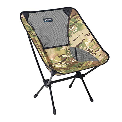 Helinox - Chair One Camping - Silla para Camping de 4 Patas, Estilo Camuflaje, Color Gris