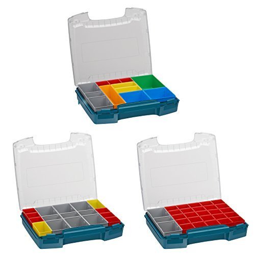 i-BOXX 72 - Caja organizadora transparente (3 unidades, A3, H3 y I3), color verde