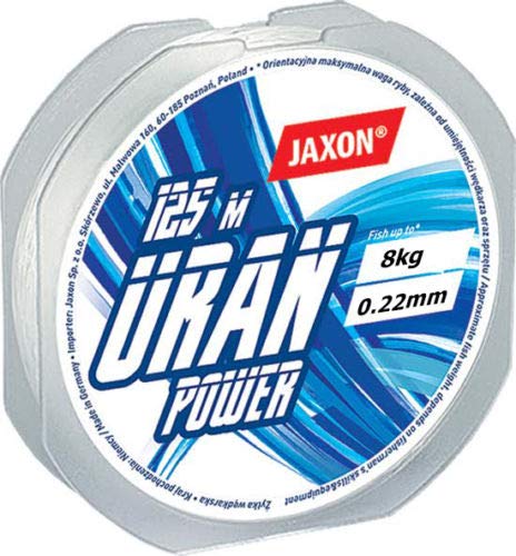 Jaxon Sedal de pesca Uran Power 125 m / 0,12 mm - 0,45 mm bobina monofilamento (0,40 mm / 25 kg)