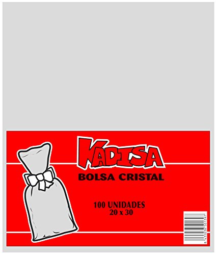 KADISA BOLSAS CELOFAN TRANSPARENTES PARA CELEBRACIONES, CUMPLEAÑOS, BODAS, COMUNIONES, DETALLES, REGALOS, FIESTAS, MESAS DULCES, PASTELERÍA (20X30CM) KADISA BOLSAS CELOFAN TRANSPARENTES PARA CELEBRACIONES, CUMPLEAÑOS, BODAS, COMUNIONES, DETALLES, REGALOS, FIESTAS, MESAS DULCES, PASTELERÍA (20X30CM)