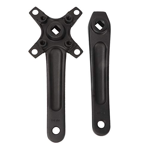 Keenso 1 par de Bielas, Bielas Aleación de Aluminio Izquierda y Derecha, Accesorios de Bici de Montaña Keenso 1 par de Bielas, Bielas Aleación de Aluminio Izquierda y Derecha, Accesorios de Bici de Montaña