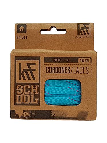 KRF The New Urban Concept Des Krf Acc Pat Cordones Plano 230Cm Patinaje, Adultos Unisex, Azul (Azul) KRF The New Urban Concept Des Krf Acc Pat Cordones Plano 230Cm Patinaje, Adultos Unisex, Azul (Azul)