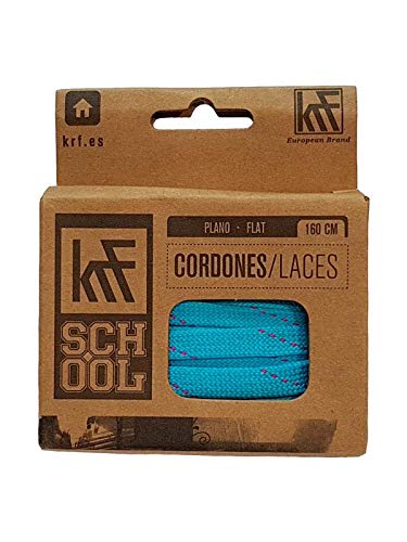 KRF The New Urban Concept Des Krf Acc Pat Cordones Plano 230Cm Patinaje, Adultos Unisex, Azul (Azul)