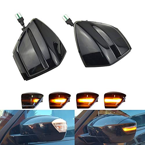 Luces de giro indicadoras intermitentes dinámicas para C-Max 2011-2019, S-Max 2007-2014, Kuga C394 2008-2012 Luces de giro indicadoras intermitentes dinámicas para C-Max 2011-2019, S-Max 2007-2014, Kuga C394 2008-2012