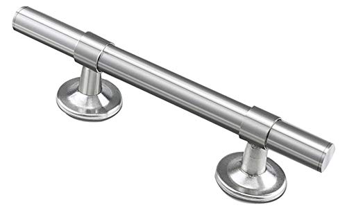 Mango de acero inoxidable resistente, mango ajustable, especialmente adecuado para puertas de vidrio y puertas de madera, tiradores modernos para puertas de entrada adecuados para puertas correderas Mango de acero inoxidable resistente, mango ajustable, especialmente adecuado para puertas de vidrio y puertas de madera, tiradores modernos para puertas de entrada adecuados para puertas correderas
