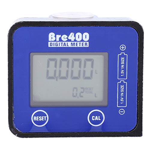 Medidor de flujo digital de aleación de aluminio de alta precisión Pantalla LCD digital de 1/2"con NPT para medir gasolina de queroseno diésel Medidor de flujo digital de aleación de aluminio de alta precisión Pantalla LCD digital de 1/2"con NPT para medir gasolina de queroseno diésel