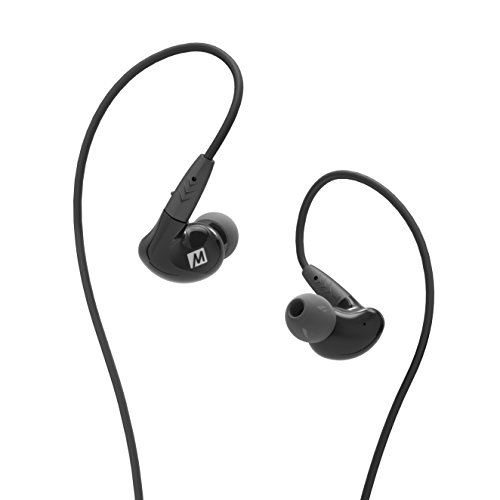 Mee Audio Pinnacle P2 audiófilo de Alta fidelidad Auriculares in-Ear con Cables Desmontables – Negro