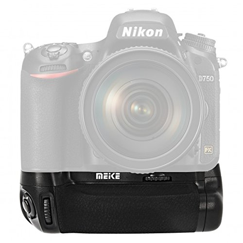 Meike D16 – Empuñadura de batería para Nikon D750, similar a Nikon MB-D16