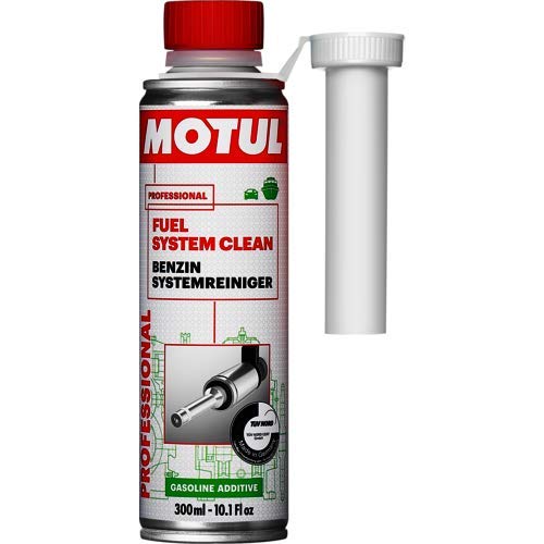 MOTUL Aditivo Combustible Gasolina Professional Fuel System Clean 300 ml (Formula Mejorada 2018)