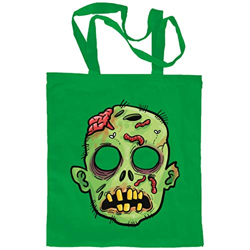 My Custom Style Bolso Shopper Algodón Verde Claro #Halloween-Zombie_2#M70