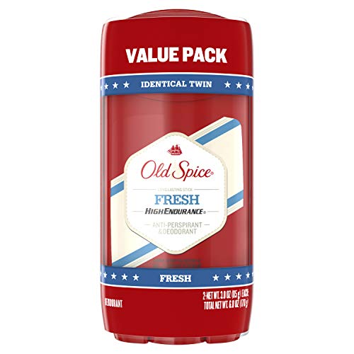 Old Spice High Endurance Fresh Scent Men's Deodorant Twin Pack 6 Oz by Old Spice