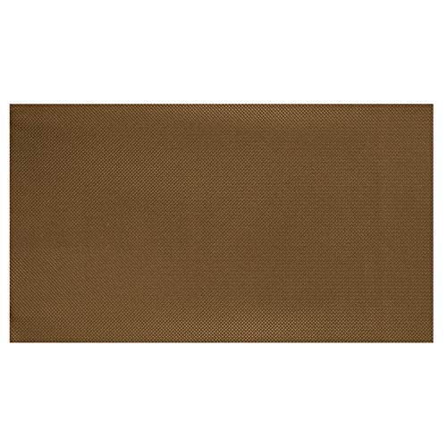 Olivo.Shop – Multi, color marrón, rollo de alfombra multiusos antideslizante y antimanchas, de PVC, fácil de limpiar (50 x 4000 cm)