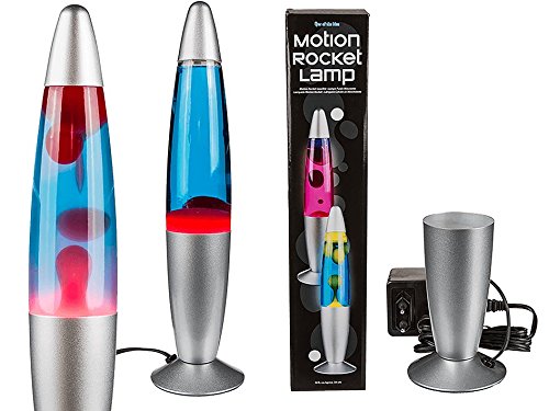 OOTB Motion Rocket de lámpara, Plástico, 0.0001 W, Rojo/Azul, 9.4 x 9.3 x 45,5 cm)