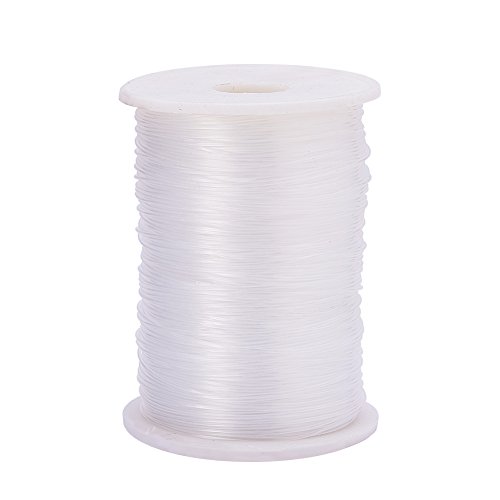 Pandahall Elite - Hilo de pesca (1 rollo de nailon, 1 mm de diámetro, alrededor de 180 m/rollo) Pandahall Elite - Hilo de pesca (1 rollo de nailon, 1 mm de diámetro, alrededor de 180 m/rollo)