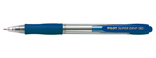 Pilot 495518 - Bolígrafo (Azul, Azul, Transparente), 12 unidades, medio