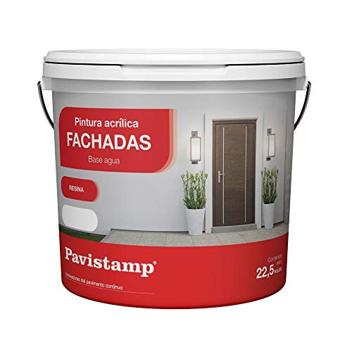 Pintura Interior Exterior Rojo Teja 22,5KG Acrilica Plastica/Antihumedad/Antimoho/Fachadas, paredes, suelos y madera alta gama en colores para pared rodillo, brocha y pistola