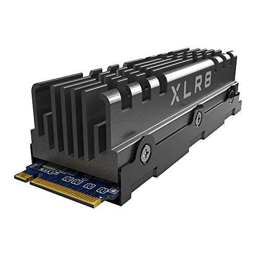 PNY XLR8 CS3040 M.2 NVMe Gen4 x4 Unidad de Estado Sólido Interna (SSD) con Heatsink 1TB, Velocidad de Lectura hasta 5600 MB/s, Velocidad de Escritura hasta 4300 MB/s
