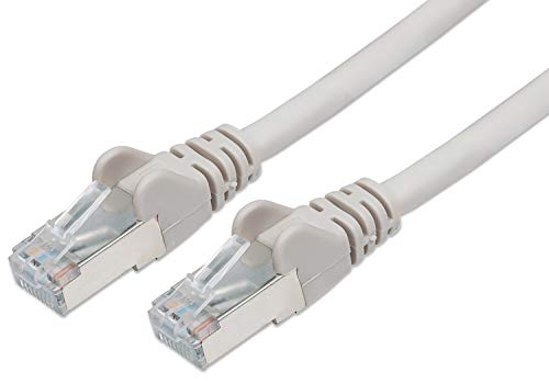 Premium Cord - Cable de Red Ethernet (Cat. 6a, S-FTP PIMF, Conectores RJ45, LSOH, AWG 26/7, Cobre, 1,5 m), Color Gris