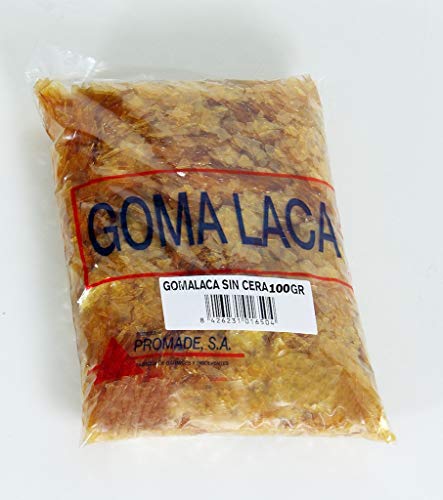 Promade - Goma Laca SIN CERAS Superblonde en Escamas (100 gr.) Promade - Goma Laca SIN CERAS Superblonde en Escamas (100 gr.)